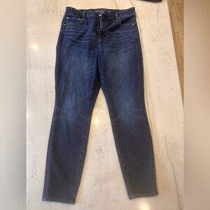 American Eagle Outfitters Dark Blue Skinny Jeans